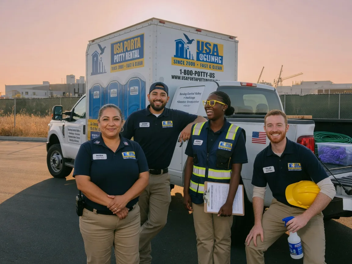 Portable Toilet Rental company in Claremont, IL